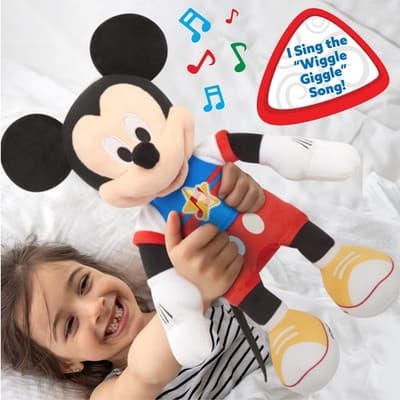 Just Play Disney Mickey Mouse Funhouse Singing Plushie 13 Lights Sounds New - Image 1