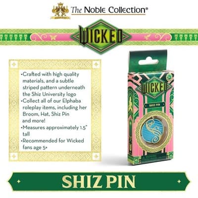 Wicked The Noble Collection Wicked Shiz Pin Badge - Thumbnail 5