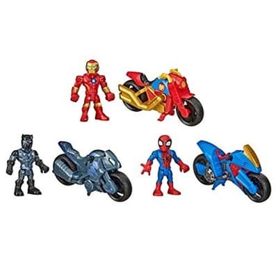 Hasbro Marvel Super Hero Adventures Action Figures Vehicles New - Thumbnail 2