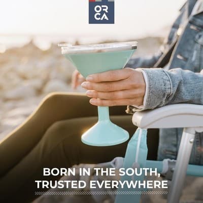 ORCA Tini 13oz Stainless Steel Insulated Martini Tumbler New - Thumbnail 7