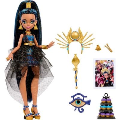 Monster High Cleo De Nile Doll 10.8 H - Thumbnail 2