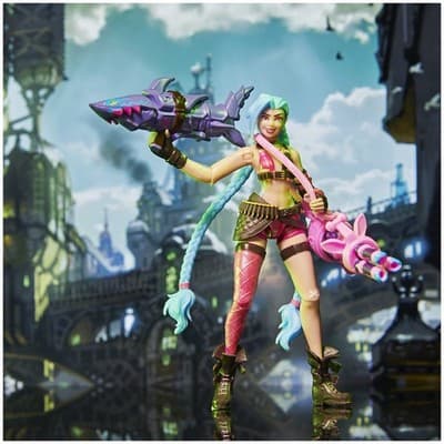 League of Legends Spin Master Dual Cities Pack 5 Action Figures 4-Inch New - Thumbnail 8