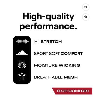 SMALL Reebok Men's Tech Comfort Sport Soft Boxer Brief, 3-Pack S - Thumbnail 4