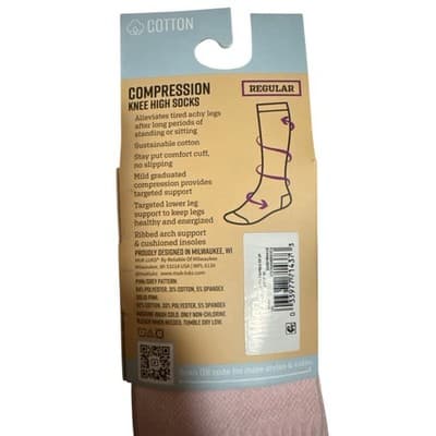 Mukluks compression knee-high socks • REGULAR • 2 Pack Cotton - Thumbnail 4