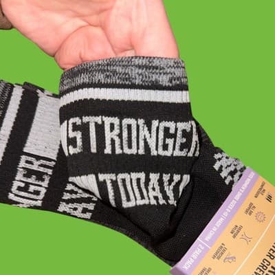 Muk Luks Compression Quarter Crew Socks • 2 Pack • New in Package - Thumbnail 2