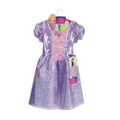 Disney Princess Rapunzel Dress Costume for Girls, Perfect for Party, Halloween O - Thumbnail 5