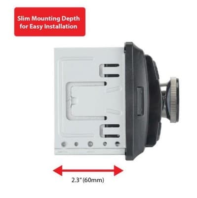 Dual Electronics XDM17SPK4 Single DIN Car Stereo | Push to Talk Assistant (AM/FM - Thumbnail 5