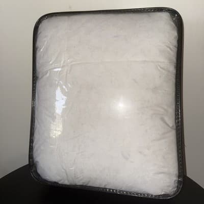 Hotel Grand White Goose Feather Down Comforter • Full / Queen • Cotton Cover - Thumbnail 4