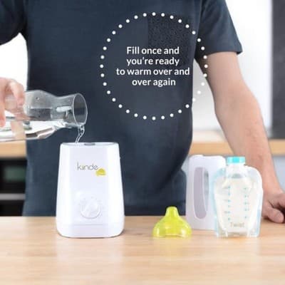 Kiinde Kozii Baby Bottle Warmer and Breast Milk Warmer for Warming Breast Milk, - Thumbnail 4