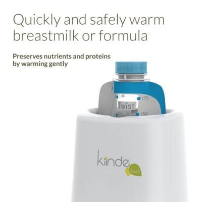 Kiinde Kozii Baby Bottle Warmer and Breast Milk Warmer for Warming Breast Milk, - Thumbnail 2