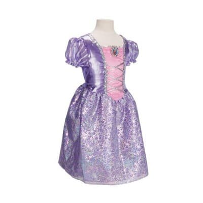 Disney Princess Rapunzel Dress Costume for Girls, Perfect for Party, Halloween O - Thumbnail 2