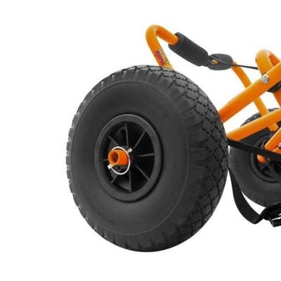 Kayak Cart – 150 Lbs Capacity Canoe Dolly with Airless Tires, Foldable Aluminum - Thumbnail 3