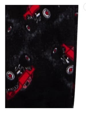 Wonder Nation Kids Boys Monster Trucks Glow In Dark Pajama Set Size M 8 NWT - Thumbnail 2