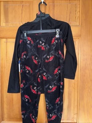 Wonder Nation Kids Boys Monster Trucks Glow In Dark Pajama Set Size M 8 NWT - Thumbnail 5