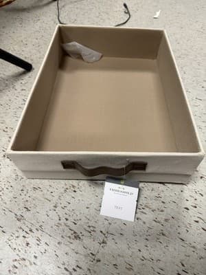 4 Pack Threshold Fabric Tray Bins Discontinued ( See Photos ) - Image 1