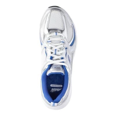 AVIA Women’s Comfort Athletic Shoes Silver/Blue Wide Sizes Available - Thumbnail 4