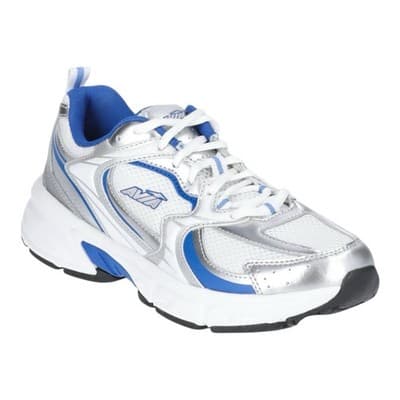 AVIA Women’s Comfort Athletic Shoes Silver/Blue Wide Sizes Available - Thumbnail 5