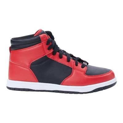 FUBU Men's Heritage Basketball High-Top Sneakers Red / Black • Pick Your Size - Thumbnail 3
