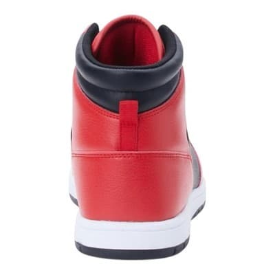 FUBU Men's Heritage Basketball High-Top Sneakers Red / Black • Pick Your Size - Thumbnail 4