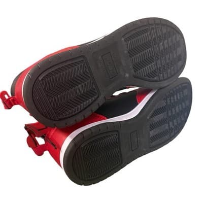 FUBU Men's Heritage Basketball High-Top Sneakers Red / Black • Pick Your Size - Thumbnail 7