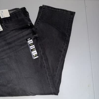 40x30 Lee Men's Straight Tapered Denim Jean Motion Flex NEW - Thumbnail 7