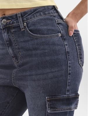 NoBo No Boundaries Womens Juniors Cargo Skinny Jeans Size 00 NWT - Thumbnail 3