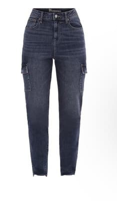 NoBo No Boundaries Womens Juniors Cargo Skinny Jeans Size 00 NWT - Thumbnail 2