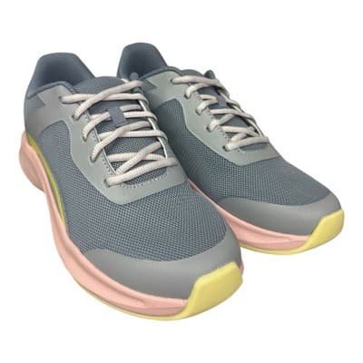 Avia Women’s Running Sneakers Gray Pink Yellow Lightweight Athletic Shoes - Thumbnail 5