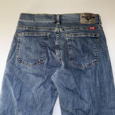 Wrangler® Boys Straight Fit Denim Jeans, Size 16 Regular • NEW - Thumbnail 4