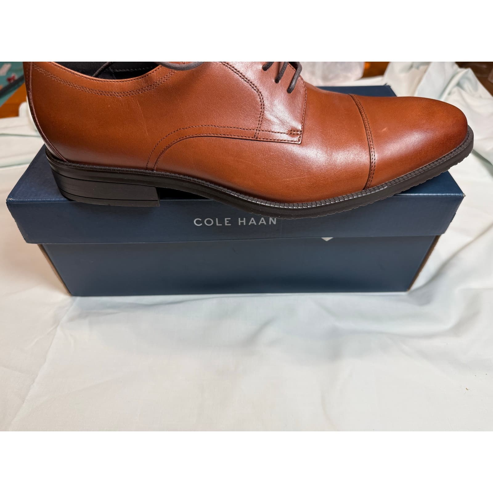 Cole Haan Men’s Dress Shoe Size 11 • Modern Essentials Plain Toe - Thumbnail 5