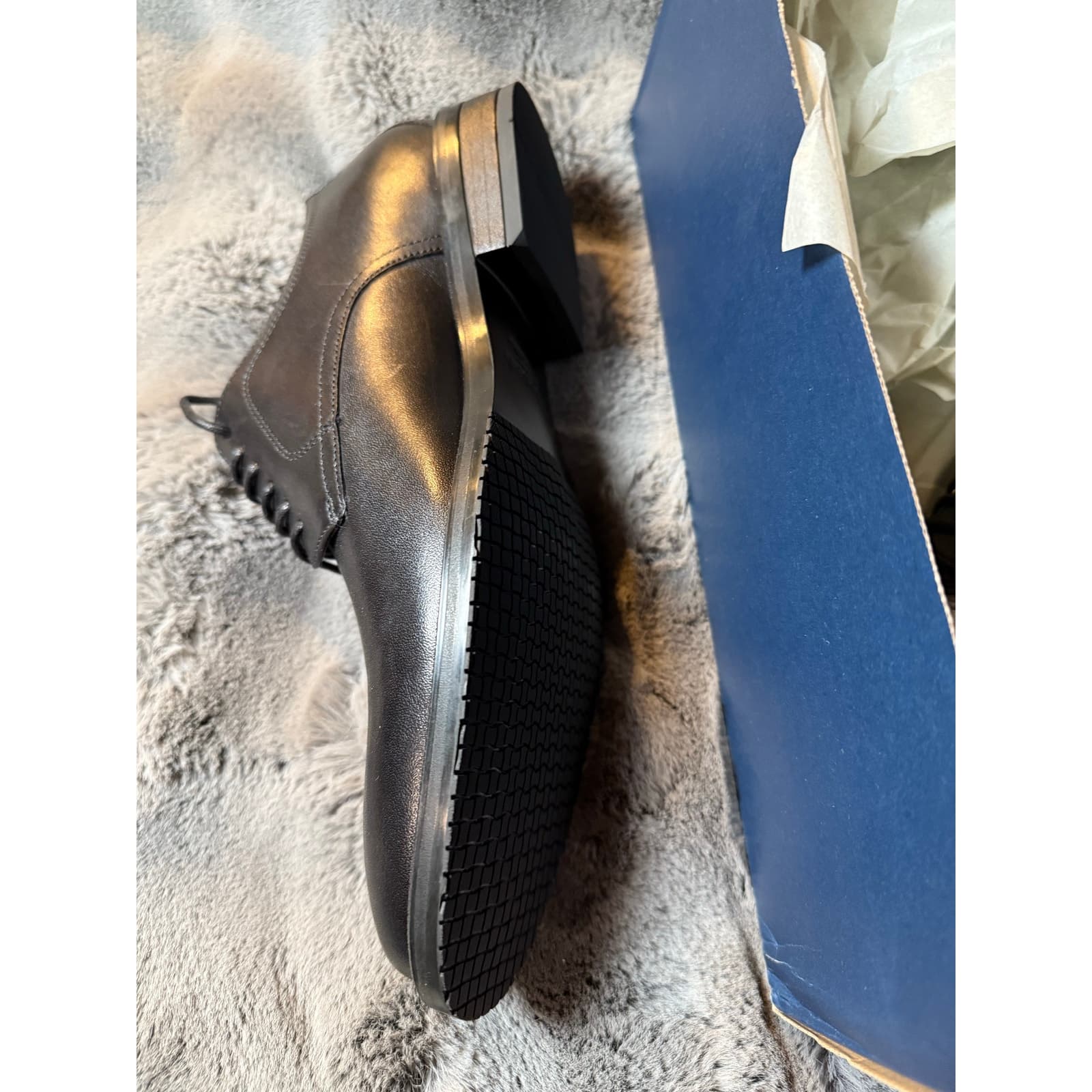 Cole Haan Men's Modern Essentials Plain Toe Black 8 - Thumbnail 6