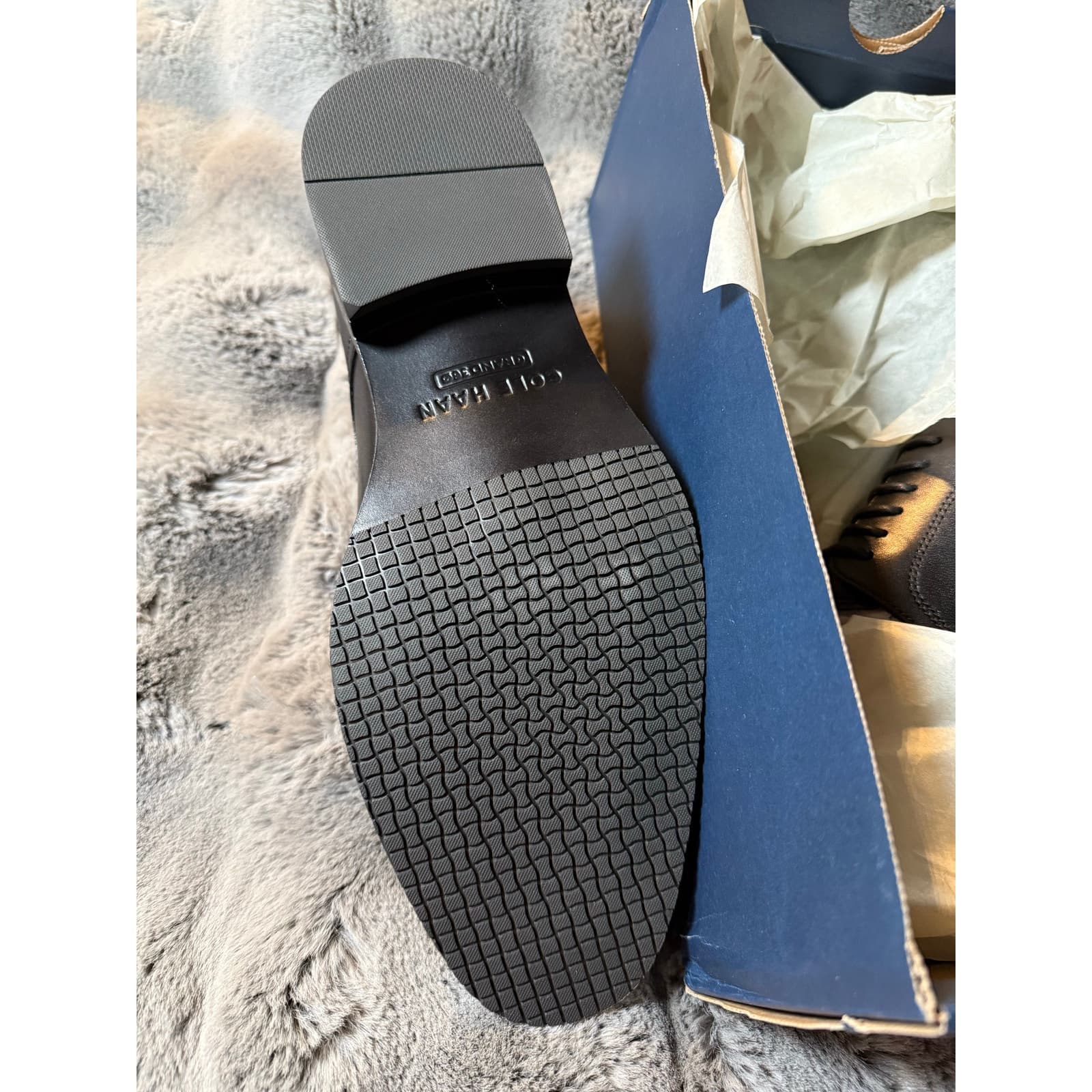 Cole Haan Men's Modern Essentials Plain Toe Black 8 - Thumbnail 5