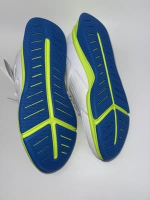 Avia Men's Leather Cross Trainer Shoes White Blue Lime Size 12 - Thumbnail 3