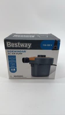 Bestway Sidewinder AC Electric Air Pump 110-120V Inflate Deflate 3 Valve - Image 1