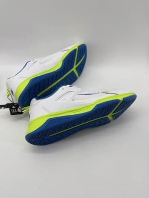 Avia Men's Leather Athletic Running Shoes White Blue Lime Size 11.5 - Thumbnail 4
