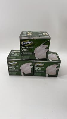 Lot of 3 Swiffer Sweeper Vac Replacement filters 2-Pk 6 Total - Image 1