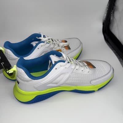 Avia Mens Sneakers Size 8.5 Leather Athletic Shoes White Blue - Thumbnail 3