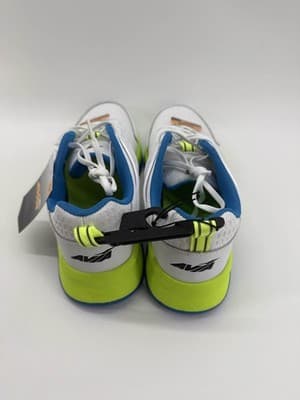 Avia Men's Leather Cross Trainer Shoes White Blue Lime Size 12 - Thumbnail 4