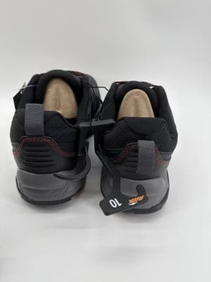 Avia Talus Men's 10 Black Red Rugged Leather Walking Trail Shoes - Thumbnail 3