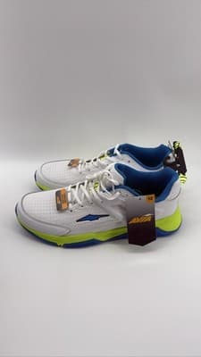 Avia Men's Leather Cross Trainer Shoes White Blue Lime Size 12 - Image 1