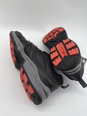 Avia Men's Talus Hiking Shoes Black Gray Leather Size 8.5 8 1/2 - Thumbnail 2