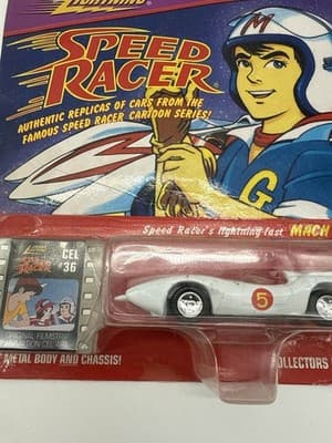 Johnny Lightning Speed Racer Mach 5 Collectors Cel 36 - Thumbnail 2