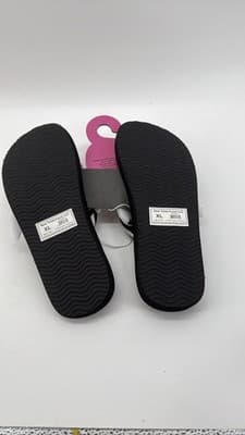 Pedi Couture Zebra Print Pedicure Sandals Women XL 10-11 - Thumbnail 3