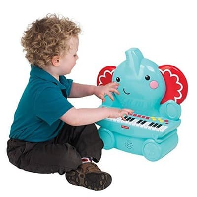 Fisher-Price Elephant Piano ages 2+ - Preloaded songs - Image 1