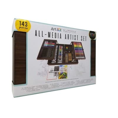 Art 101 USA Platinum Artist Set 143 Pieces ( broken Handle ) - Thumbnail 3