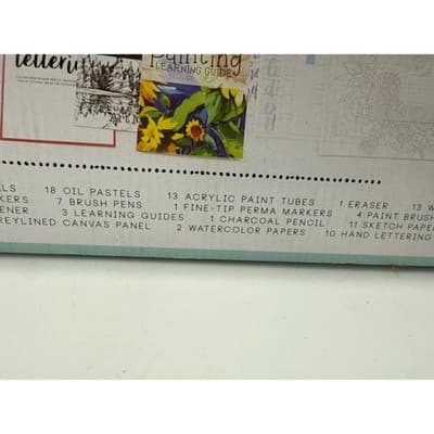 Art 101 USA Platinum Artist Set 143 Pieces ( broken Handle ) - Thumbnail 7