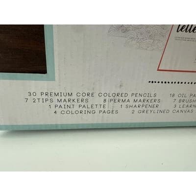 Art 101 USA Platinum Artist Set 143 Pieces ( broken Handle ) - Thumbnail 6