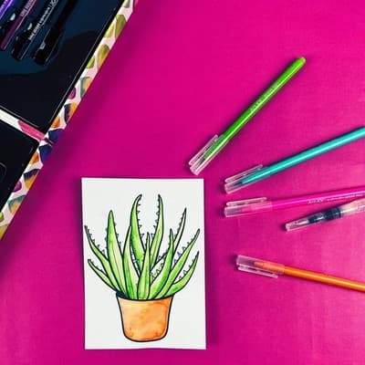 Art 101 Budding Artist 44 Pc Watercolor Set - Thumbnail 6