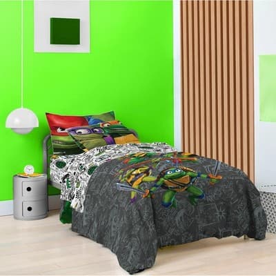 Teenage Mutant Ninja Turtles TMNT Twin / Full Comforter Set by Jay Franco - Thumbnail 3