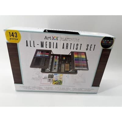 Art 101 USA Platinum Artist Set 143 Pieces ( broken Handle ) - Thumbnail 5
